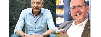 PEN-Präsident Matthias Politycki und Autor Uli Rothfuss, ebfalls im Präsidium des PEN.